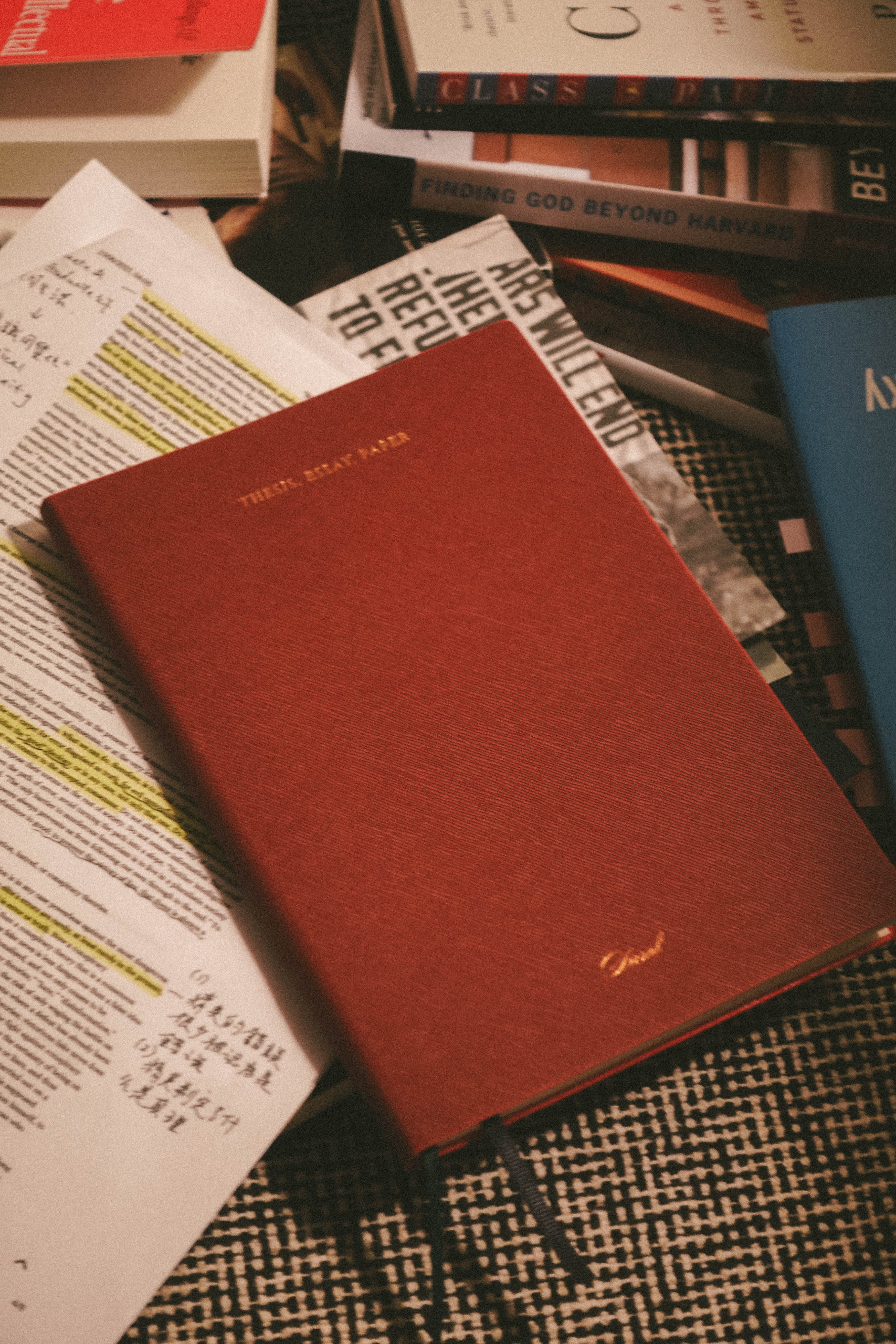 Thesis, Essay, Paper Notebook