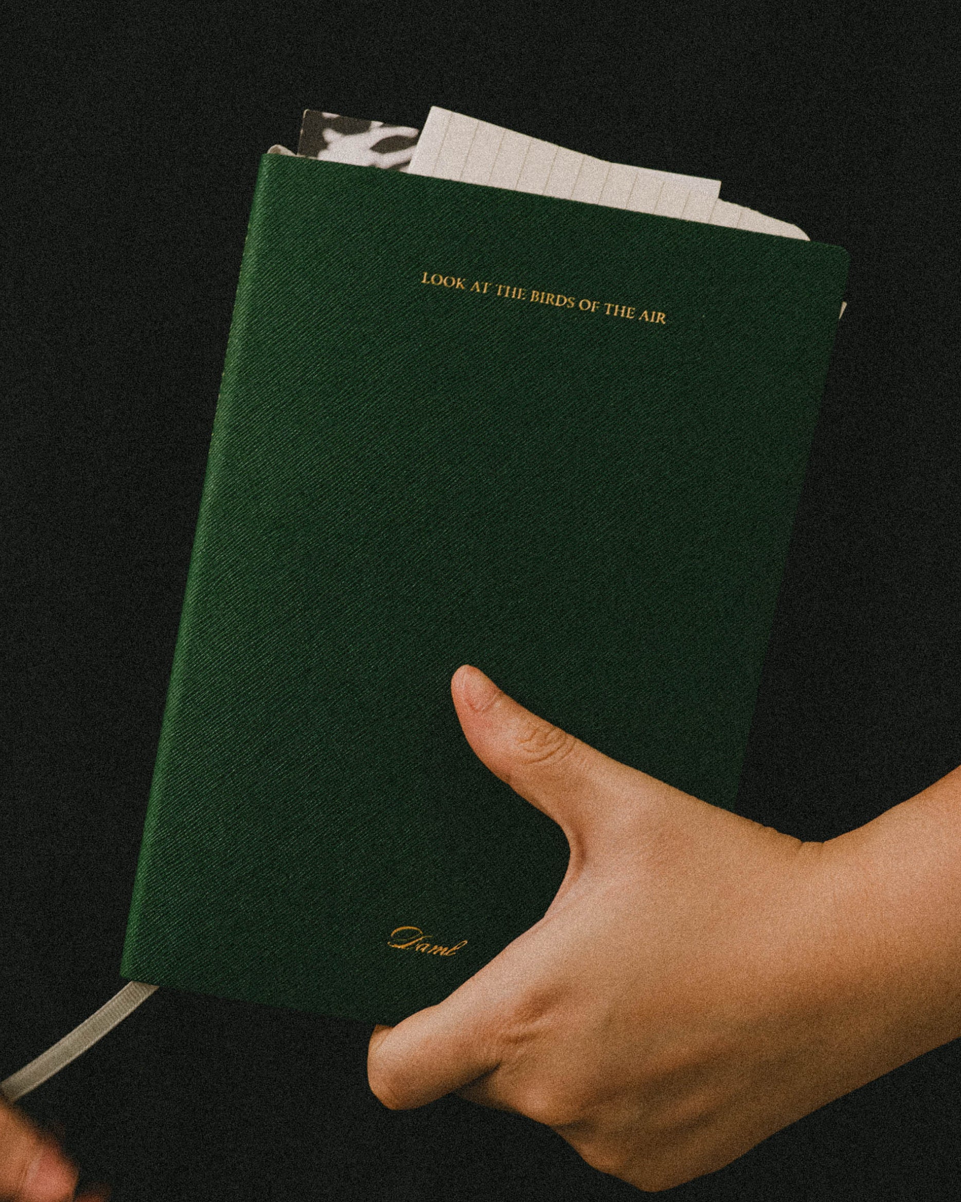 Look at the birds of the air, Basic Series Notebook