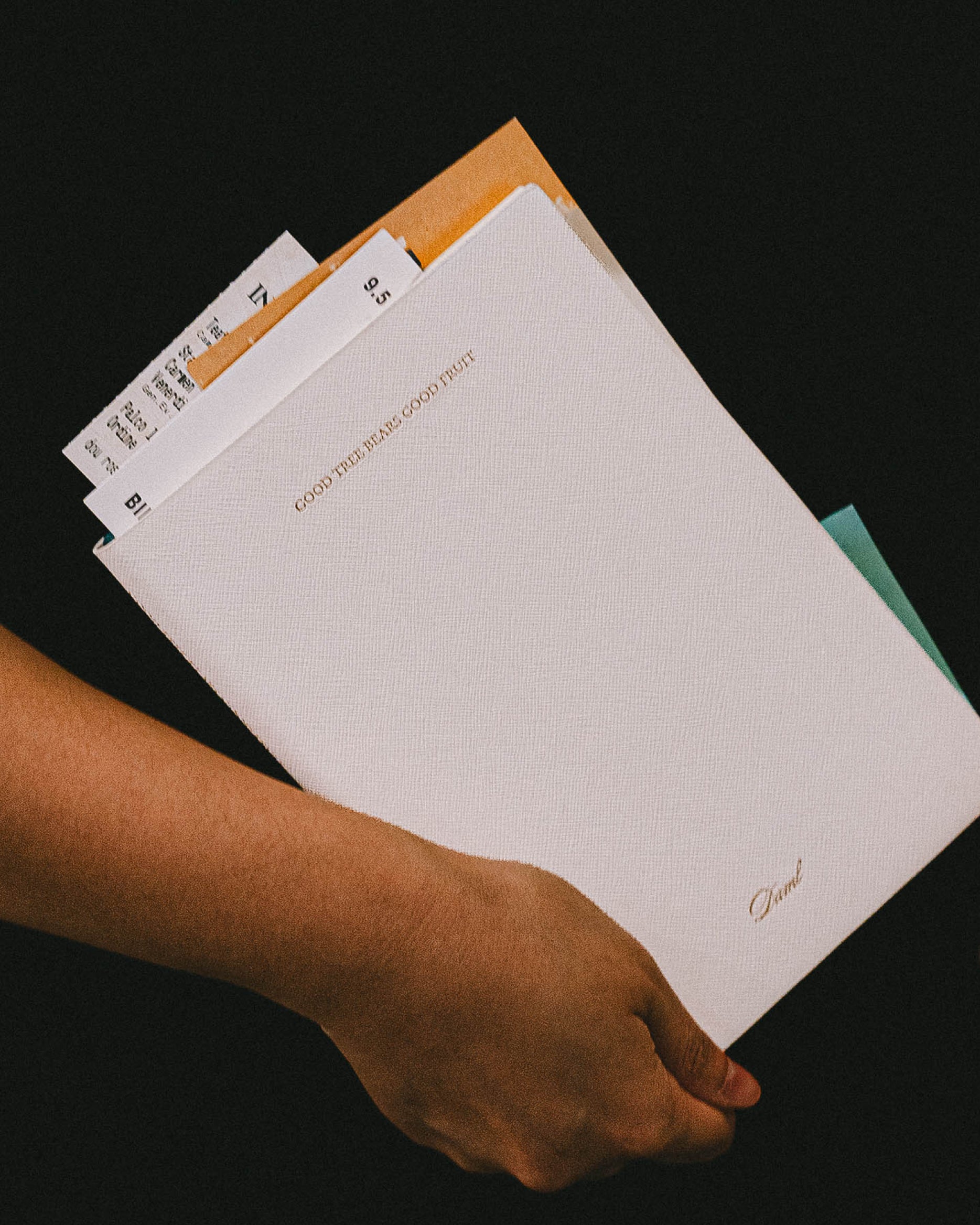 Good tree bears good fruit, Basic Series Notebook