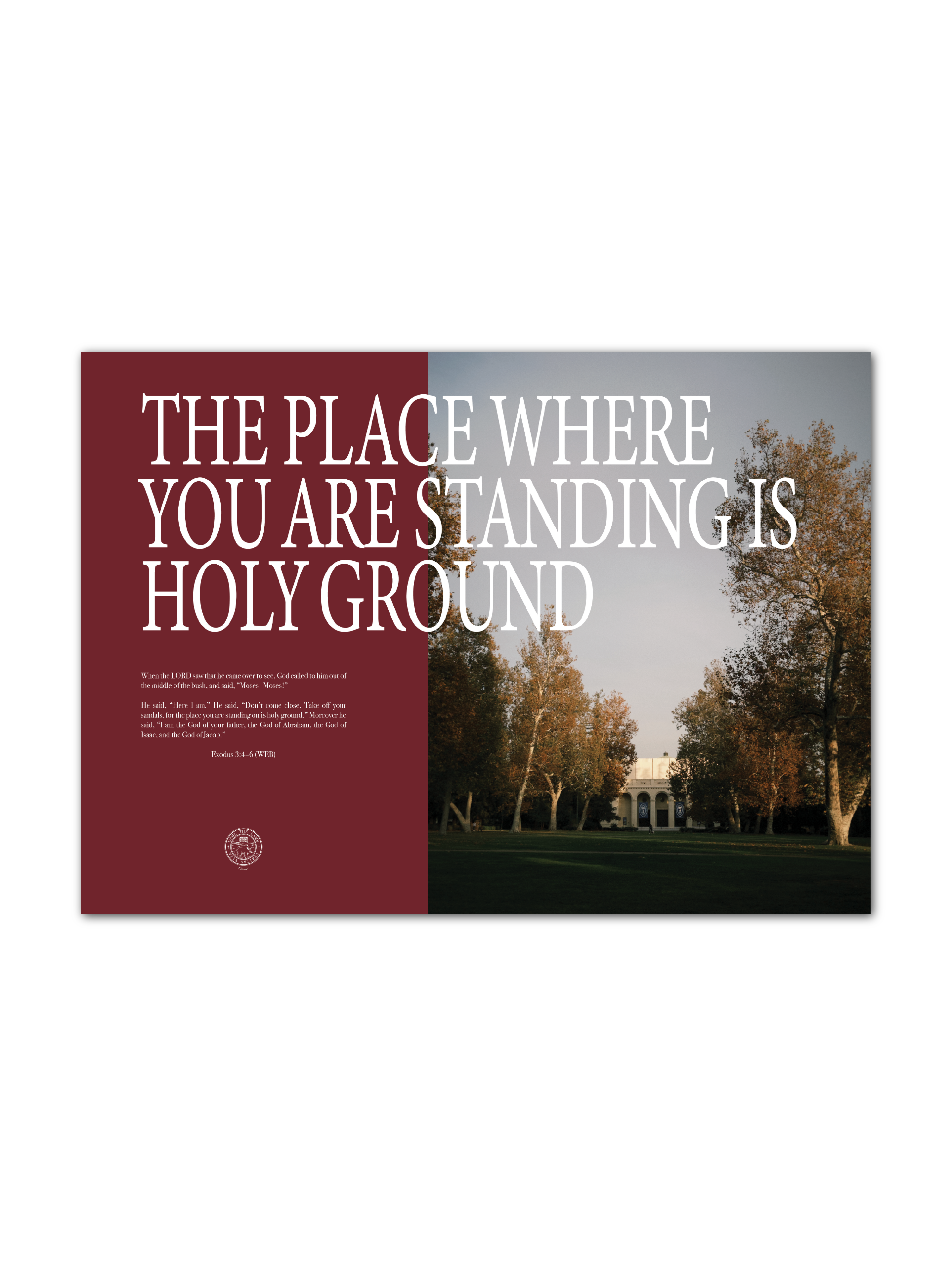 "HOLYGROUND" Poster & Set