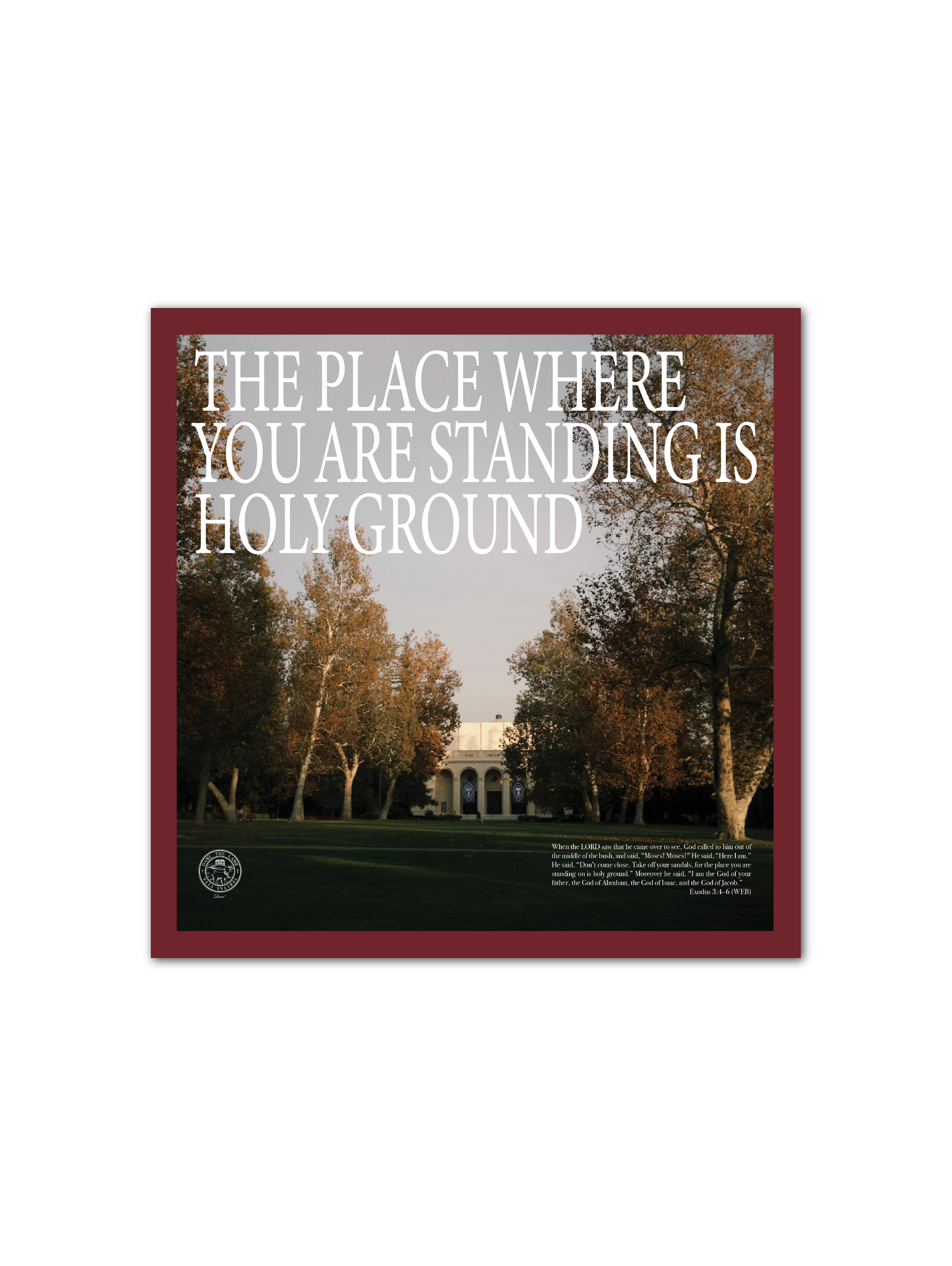 "HOLYGROUND" Poster & Set